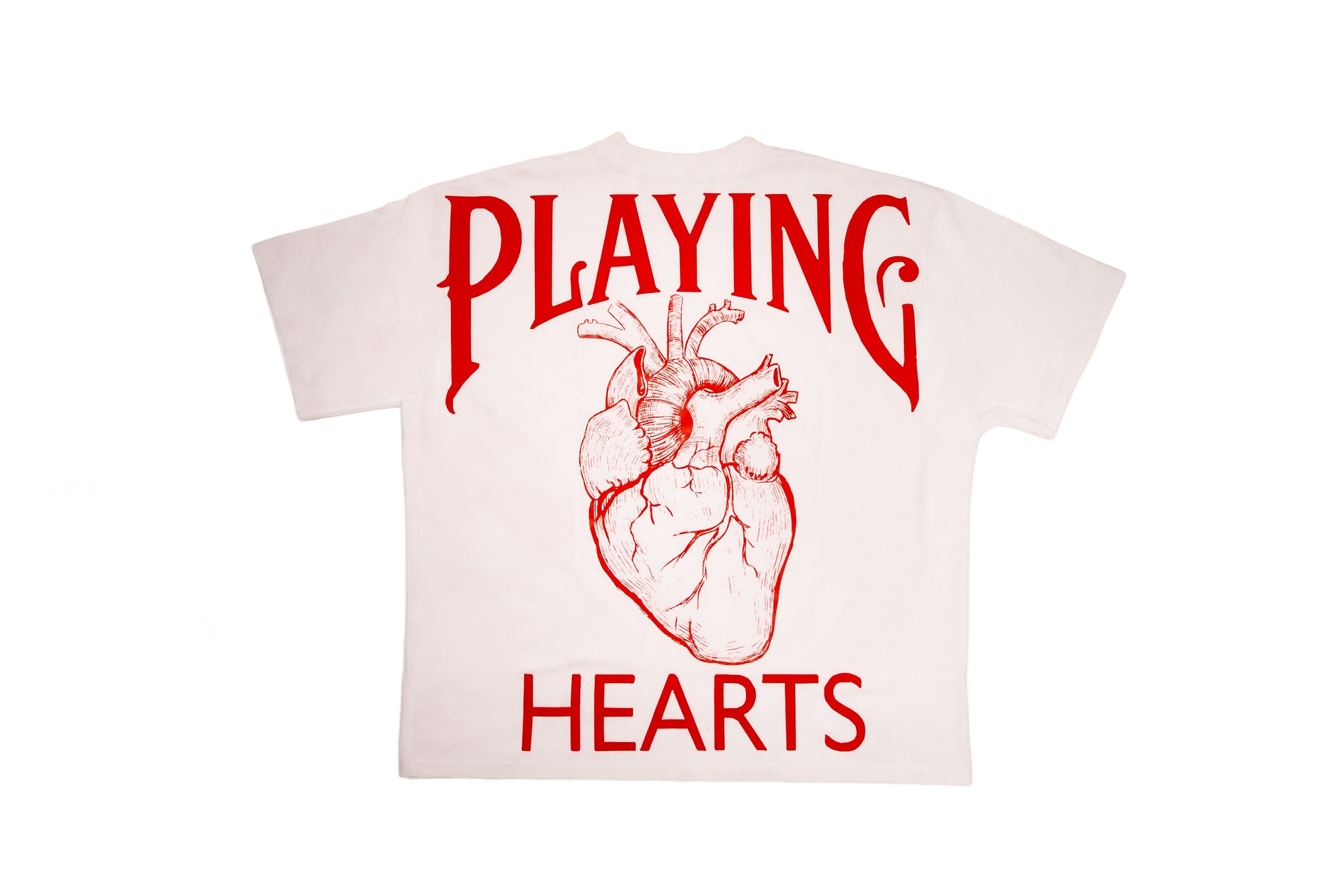 TRICOU PLAYING HEARTS